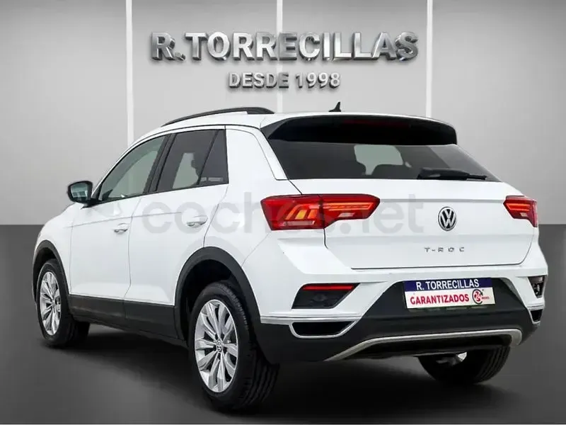 Usado VW T-Roc Advance 115 CV (84 kW) 2020 Blanco SUV