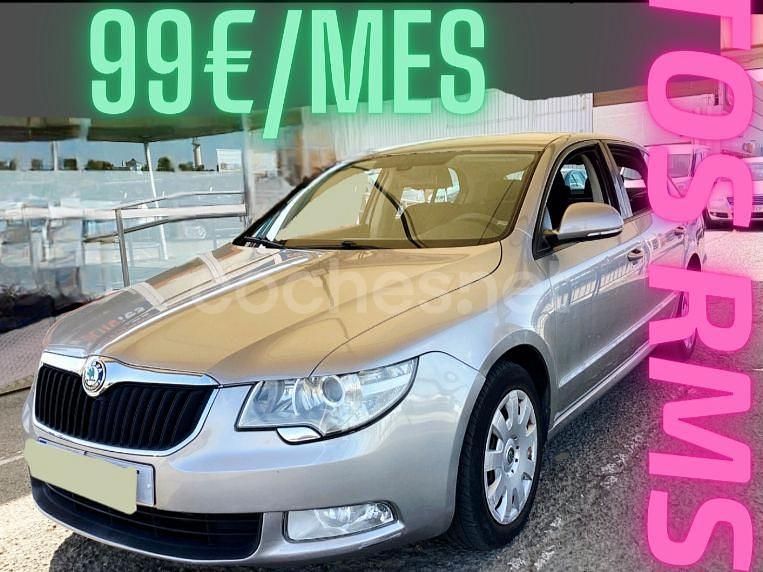 Beige Usado 2012 Skoda Superb Ambition Berlina | 6499 € (Precio justo) - Imagen 1/4