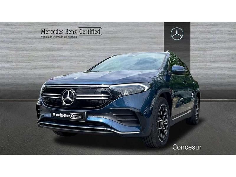Azul Usado 2021 Mercedes EQA250 SUV | 38.200 € (Caro) - Imagen 1/4