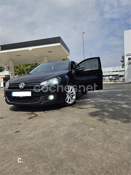 Usado VW Golf VI Advance 140 CV (102 kW) 2010 Negro Utilitario