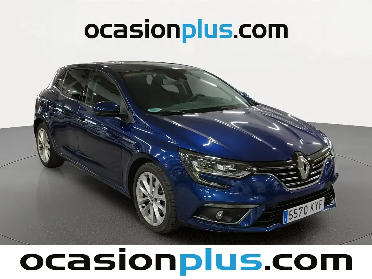 Usado Renault Mégane Zen 116 CV (85 kW) 2019 Azul Utilitario
