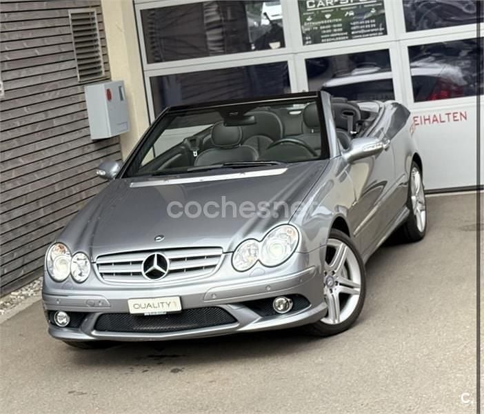 Gris / plata Usado 2009 Mercedes CLK280 Avantgarde Descapotable | 19.990 € - Imagen 1/4