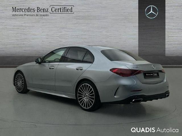 Usado Mercedes C220 AMG line 200 CV (147 kW) 2025 Plata hightech