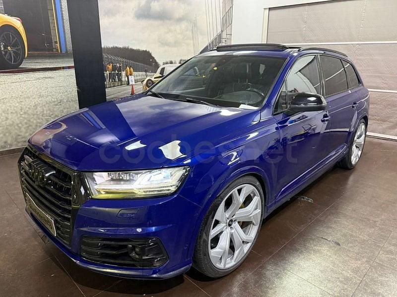 Usado Audi SQ7 435 CV (319 kW) 2017 Azul SUV