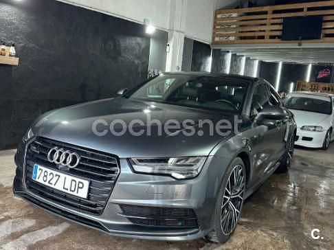 Usado Audi A7 Sportback 272 CV (200 kW) 2015 Gris / plata Utilitario