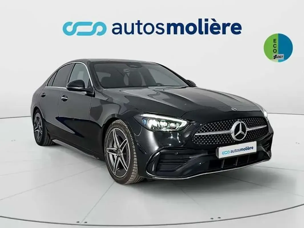 Usado Mercedes C220 200 CV (147 kW) 2021 Negro Berlina