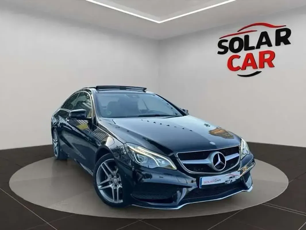 Usado Mercedes E250 211 CV (155 kW) 2014 Negro Coupe