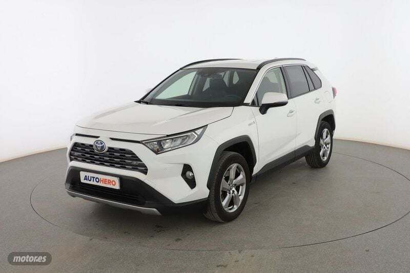 Blanco Usado 2021 Toyota RAV4 Hybrid Advance SUV | 33.699 € (Precio justo) - Imagen 1/3