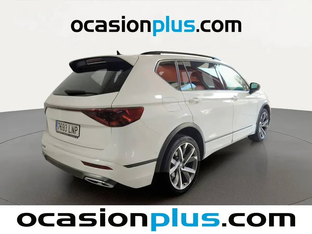 Usado Seat Tarraco 4Drive 245 CV (180 kW) 2021 Blanco SUV