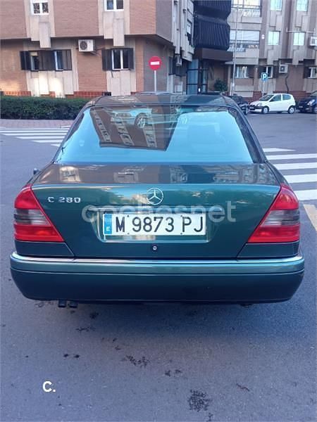 Usado Mercedes C280 Elegance 193 CV (141 kW) 1994 Verde Berlina