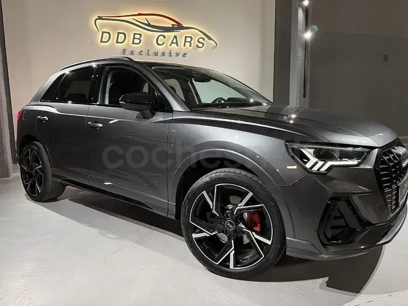 Usado Audi Q3 S-Line 245 CV (180 kW) 2021 Gris / plata SUV