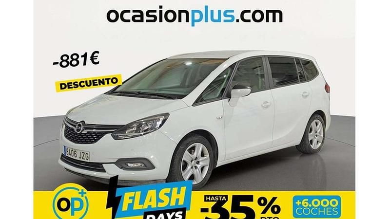 Usado Opel Zafira Tourer Expression 120 CV (88 kW) 2017 Blanco Monovolumen