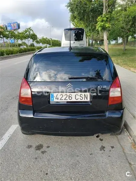 Usado Citroën C2 70 CV (51 kW) 2004 Negro Utilitario
