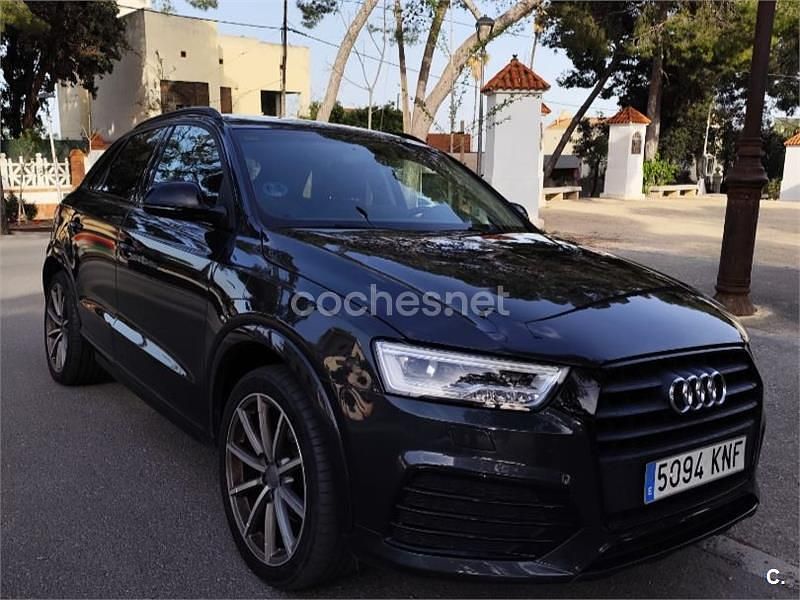 Usado Audi Q3 150 CV (110 kW) 2018 Gris / plata SUV