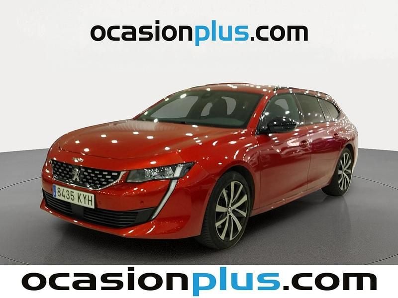 Rojo Usado 2019 Peugeot 508 GT-line Familiar | 21.355 € (Precio justo) - Imagen 1/4