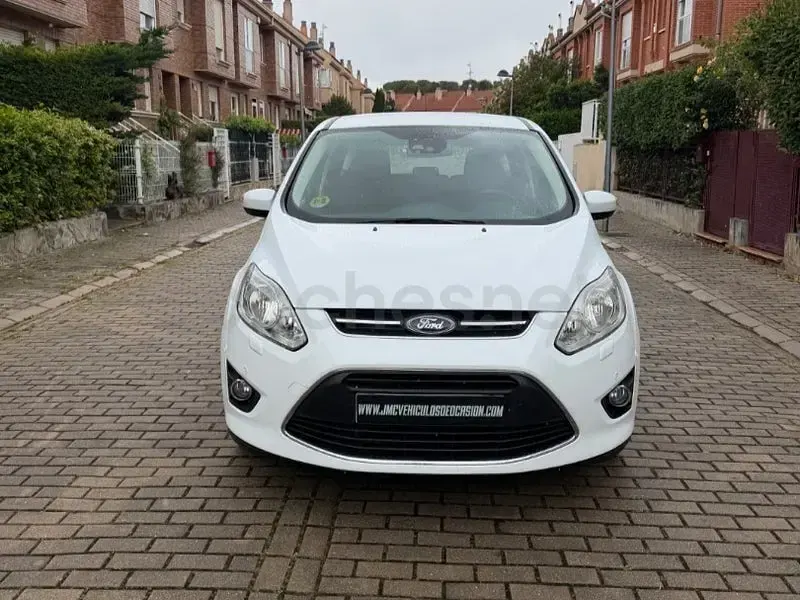 Usado Ford C-MAX 115 CV (84 kW) 2014 Blanco Monovolumen
