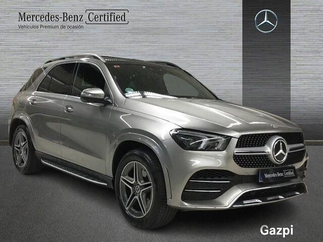 Usado Mercedes GLE350 AMG line 272 CV (200 kW) 2019 Plata mojave Utilitario