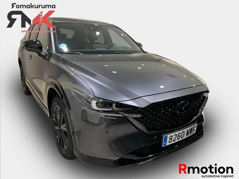 Gris Usado 2024 Mazda CX-5 Homura-Line SUV | 37.900 € - Imagen 1/4