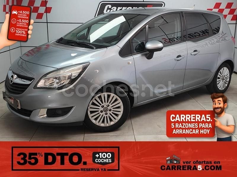Usado Opel Meriva Excellence 110 CV (80 kW) 2014 Gris / plata Monovolumen