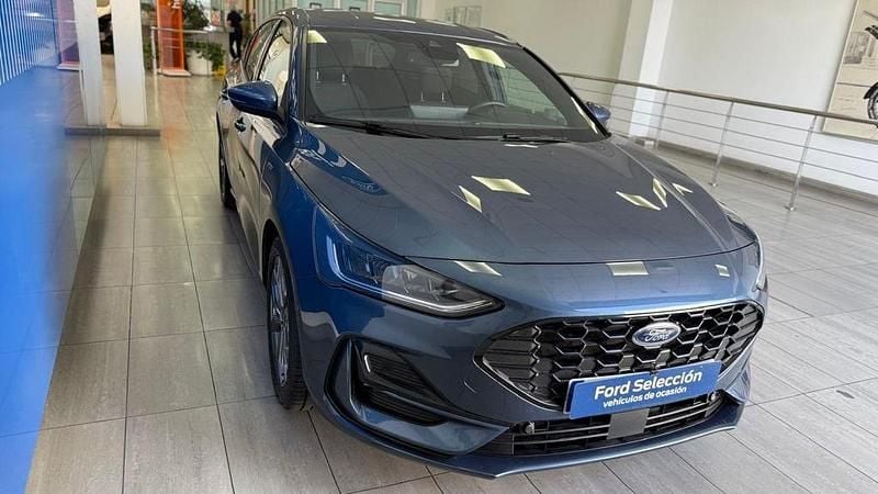 Usado Ford Focus ST-Line 125 CV (91 kW) 2024 Azul Berlina