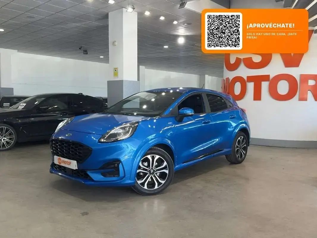 Usado Ford Puma ST-Line 125 CV (91 kW) 2024 Azul SUV