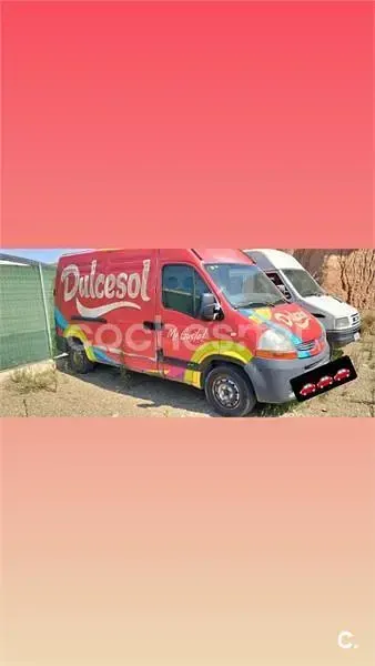Usado Renault Master 145 CV (106 kW) 2009 Rojo Descapotable