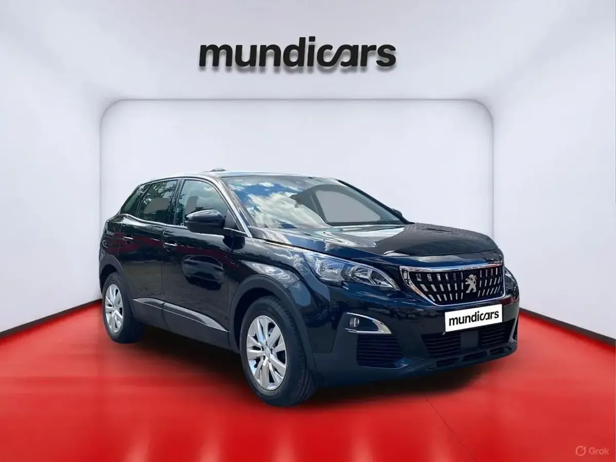 Usado Peugeot 3008 Active 131 CV (96 kW) 2019 Negro SUV