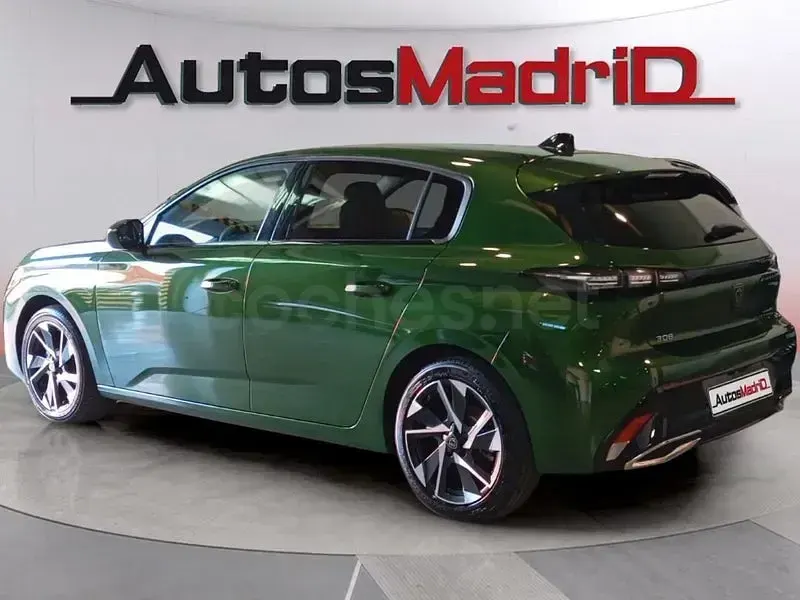 Usado Peugeot 308 Allure 130 CV (95 kW) 2024 Verde Berlina