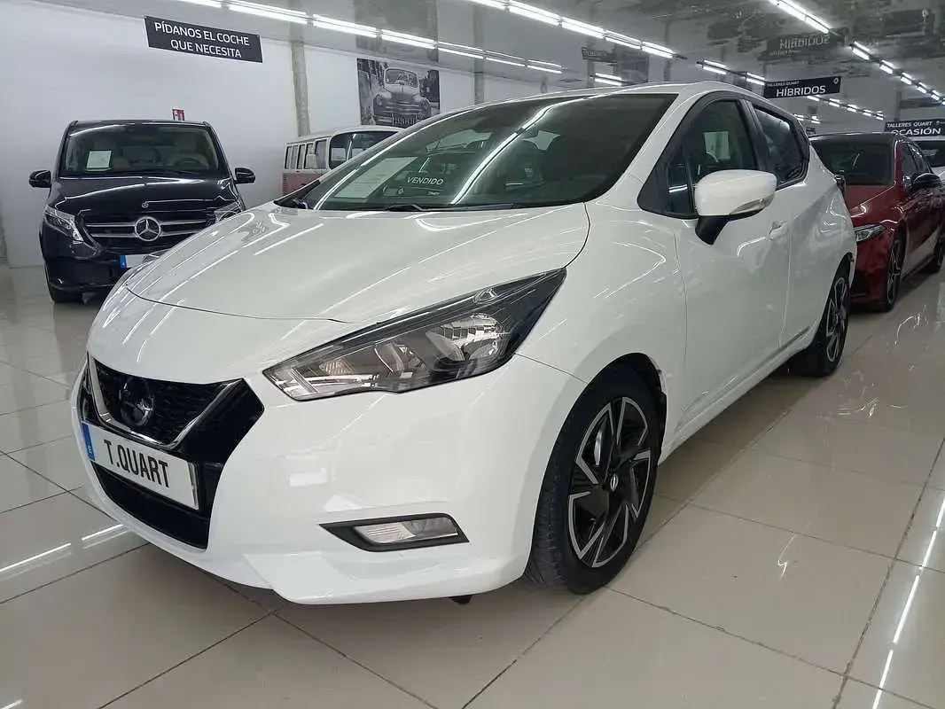 Brugt Nissan Micra Acenta 92 HK (67 kW) 2022 Hvid Hatchback