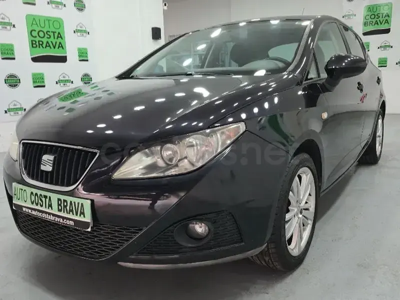 Käytetty Seat Ibiza 90 HP (66 kW) 2010 Musta Sedan