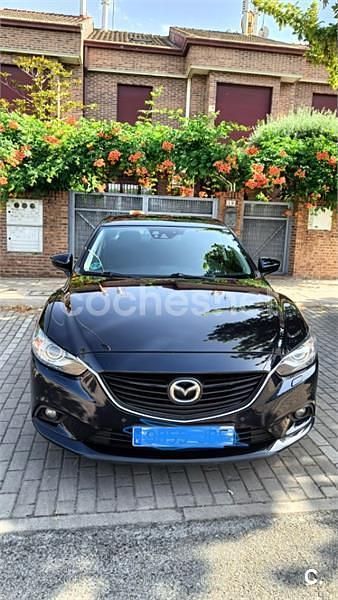 Azul Usado 2015 Mazda 6 Luxury Familiar | 8900 € (Precio justo) - Imagen 1/4