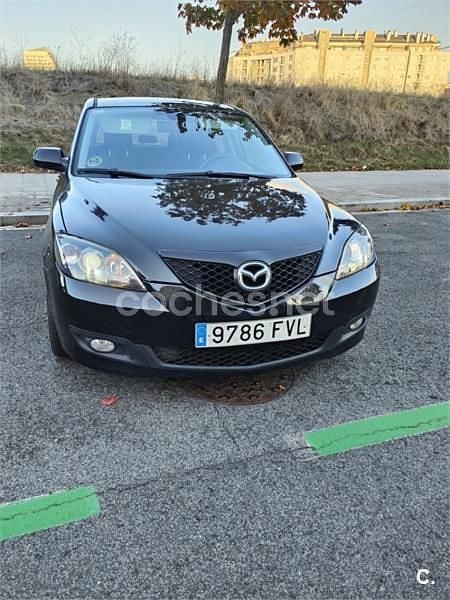 Negro Usado 2007 Mazda 3 Sportive Berlina | 3600 € (Buen precio) - Imagen 1/4