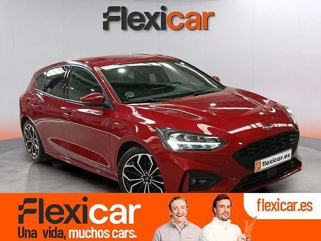 Rojo Usado 2020 Ford Focus ST-Line Berlina | 18.990 € (Un poco caro) - Imagen 1/4