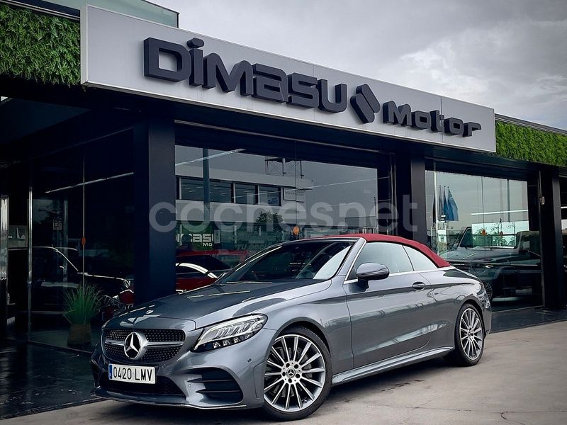 Gris / plata Usado 2021 Mercedes C300 Descapotable | 44.990 € - Imagen 1/4