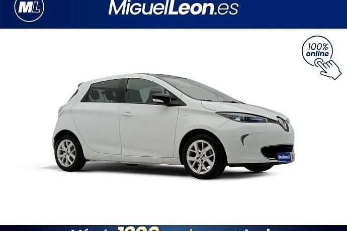 Usado Renault Zoe LIMITED 78 kW (107 CV) 2019 Blanco Utilitario