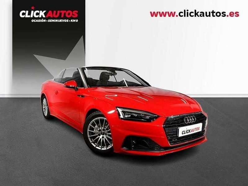 Rojo Usado 2020 Audi A5 Cabriolet Descapotable | 30.150 € (Super precio) - Imagen 1/4
