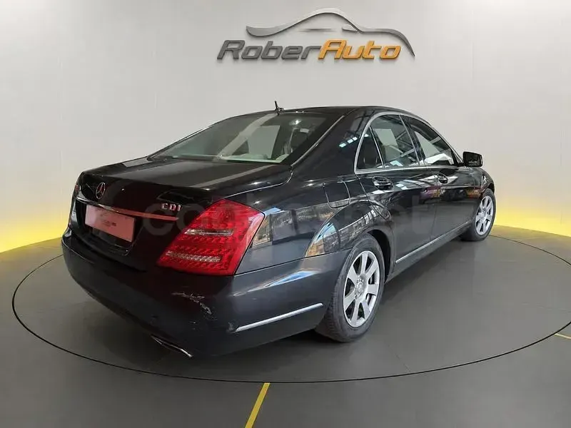 Usado Mercedes S350 258 CV (189 kW) 2011 Negro Berlina