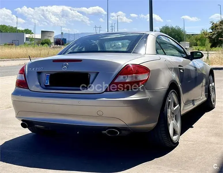 Usado Mercedes SLK350 272 CV (200 kW) 2008 Gris / plata Descapotable
