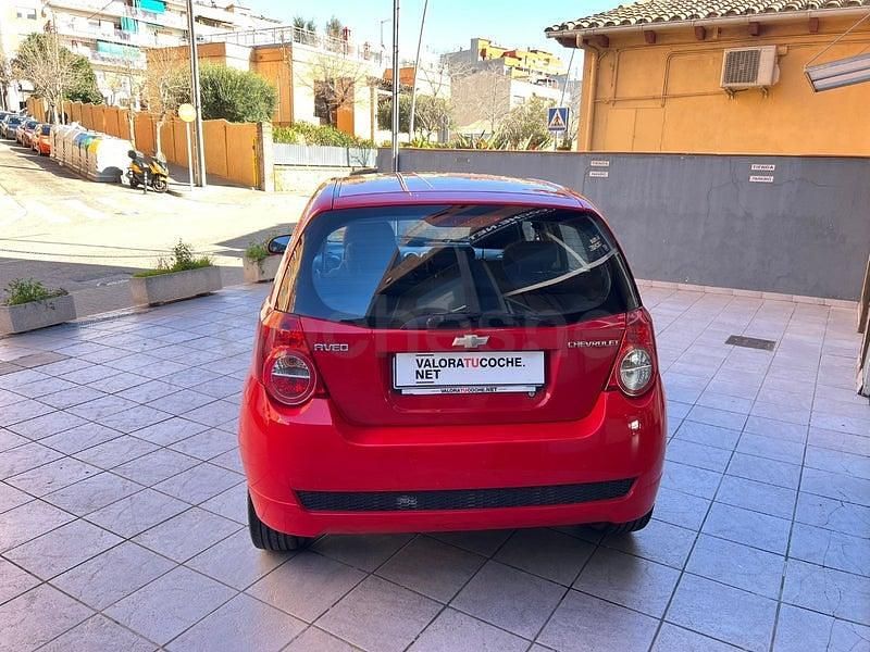 Usado Chevrolet Aveo LS 84 CV (61 kW) 2009 Rojo Berlina