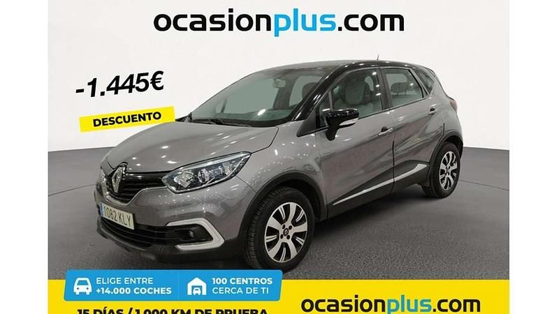 Gris Usado 2018 Renault Captur Intens SUV | 13.264 € (Precio justo) - Imagen 1/4