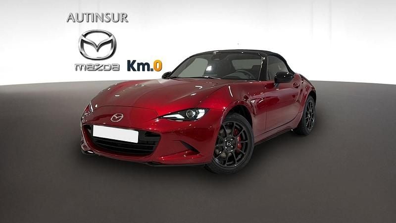 Nuevo Mazda MX5 Homura-Line 132 CV (97 kW) 2025 Rojo soul red Descapotable
