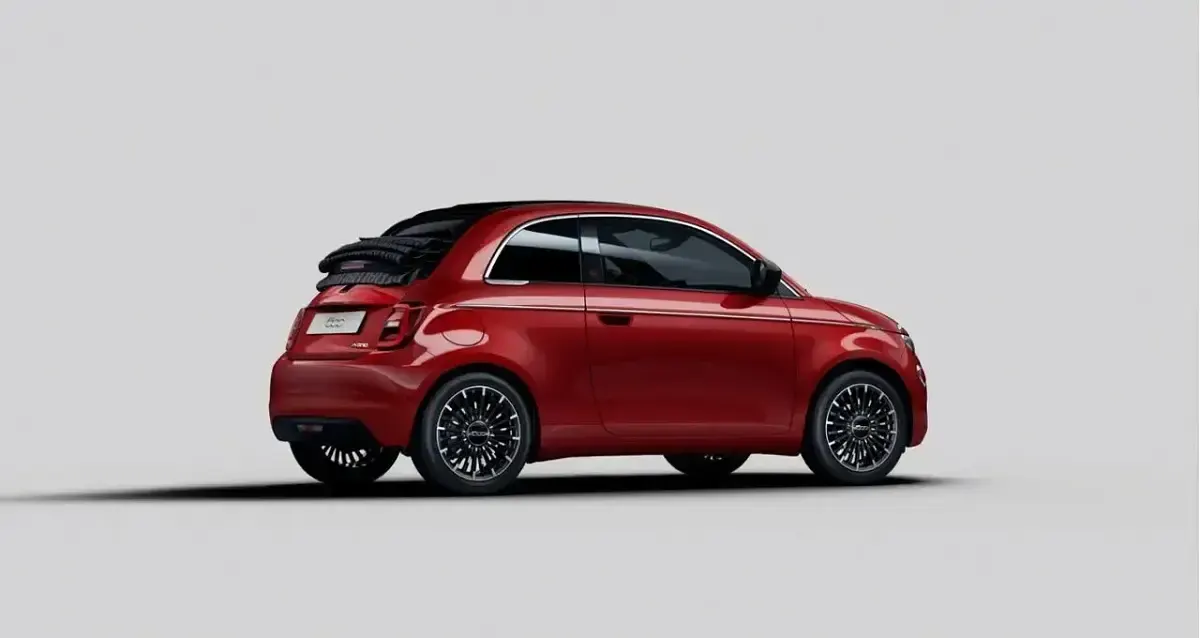 Nuevo Fiat 500 La Prima 65 CV (47 kW) 2025 Rojo Descapotable