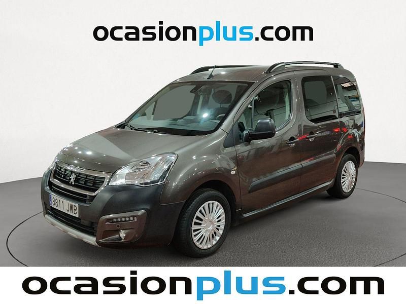Marrón Usado 2017 Peugeot Partner Tepee Outdoor Monovolumen | 16.500 € (Caro) - Imagen 1/4