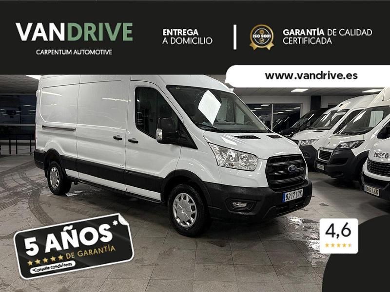 Blanco Usado 2022 Ford Transit Berlina | 17.900 € (Buen precio) - Imagen 1/4
