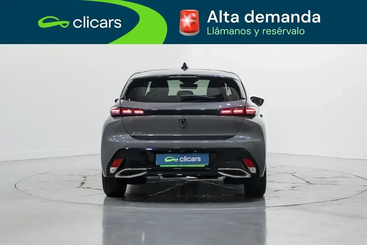 Usado Peugeot 308 Allure 130 CV (95 kW) 2024 Gris Berlina