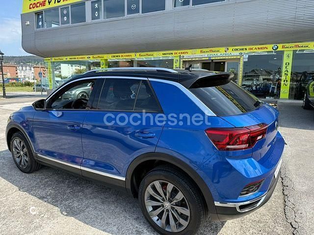 Azul Usado 2019 VW T-Roc Sportline SUV | 19.900 € (Precio justo) - Imagen 1/4