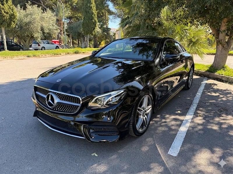Usado Mercedes E200 184 CV (135 kW) 2017 Negro Coupe