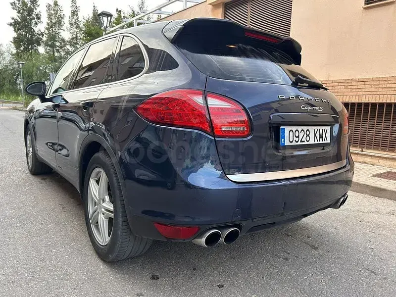 Usado Porsche Cayenne 400 CV (294 kW) 2012 Azul SUV