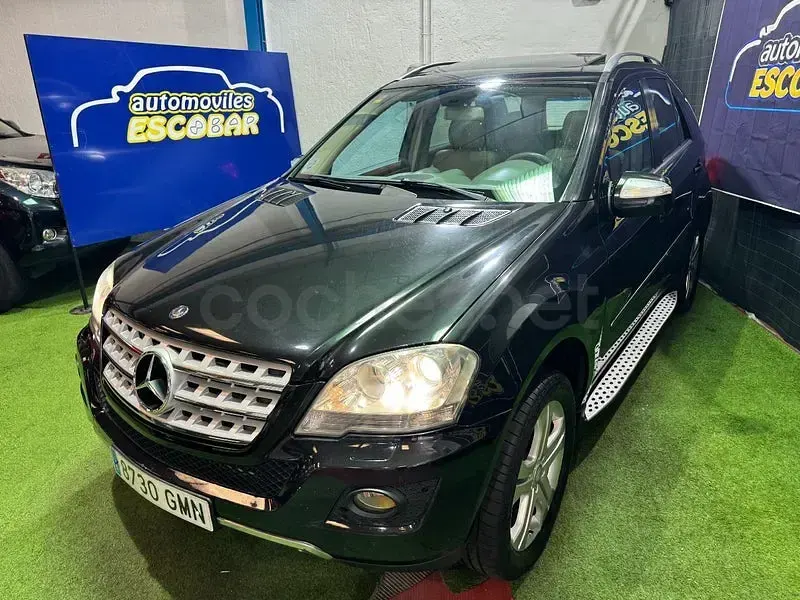 Usado Mercedes ML280 190 CV (139 kW) 2009 Negro SUV