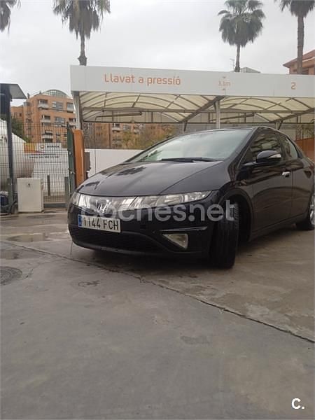 Usado Honda Civic Sport 140 CV (102 kW) 2006 Negro Berlina